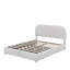 Grand lit plateforme tapissier