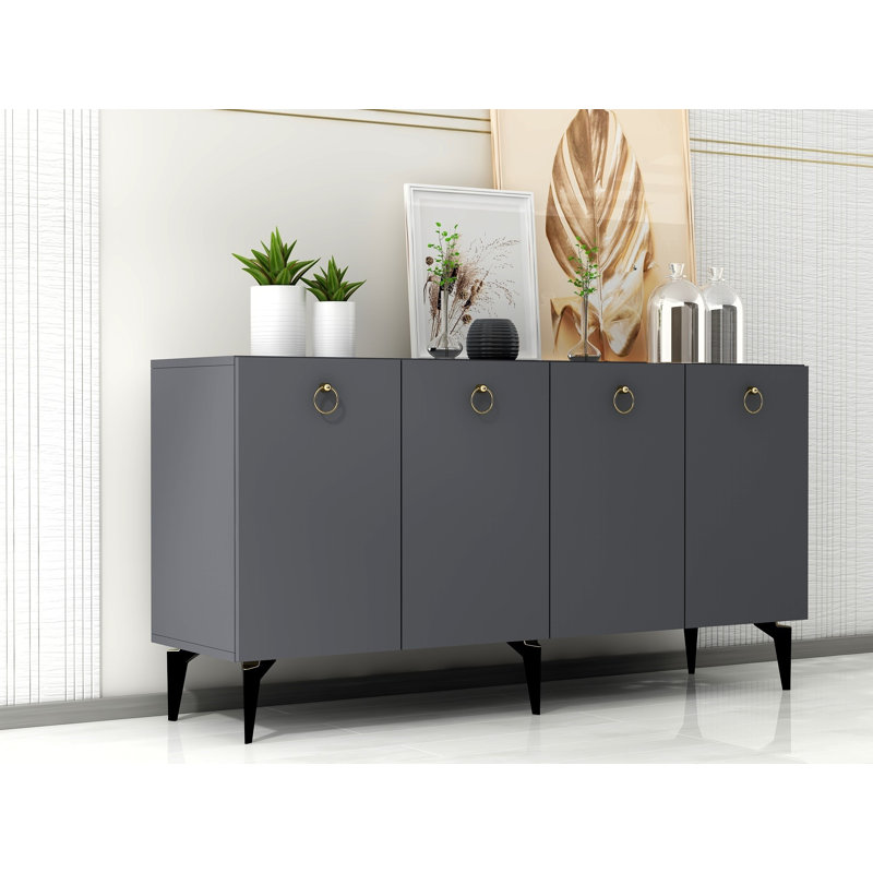 Olivia 79cm Sideboard, Anthracite