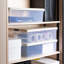 Wham Clip 30L Rectangular Plastic Storage Boxes with Secure Clip Lock Lids. L:59.5 x W:39.5 x H:17cm Clear/Stone/Slate Grey-2113688153