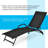 Cleto Outdoor Steel Single chaise