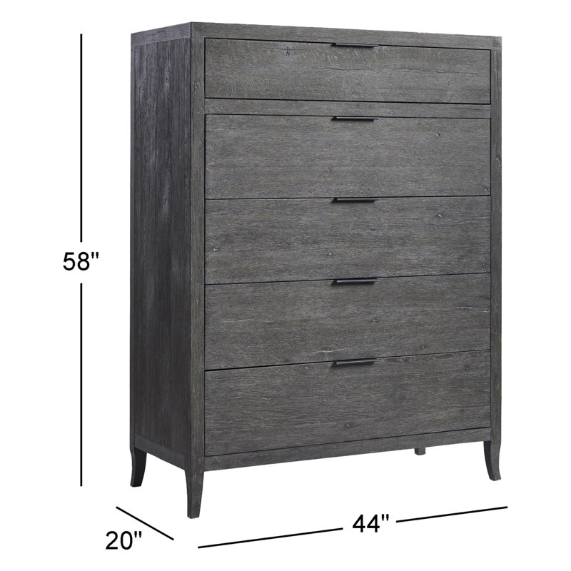 Tribeca 5 - Drawer Dresser, Tadon, Drawer Pulls