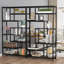 Bibliothèque géométrique en acier H 70,87 "x l 39,37" Amezcua-963721646