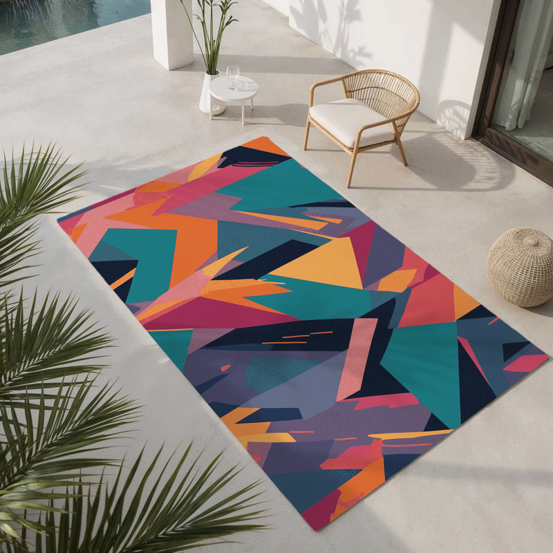 Tapis intérieur et extérieur Voltage, Rectangle 8' x 10'