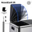 Damyron Steel Step On Recycling Bin - 30L