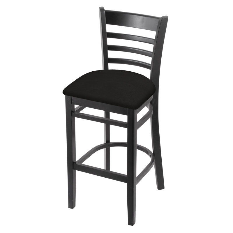 Tabouret de comptoir 25 po, Noir, Galop espresso