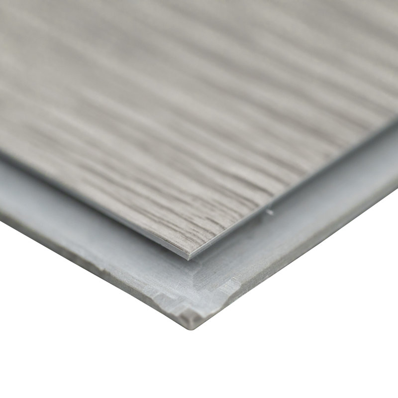 Plancher de vinyle rigide de luxe à noyau rigide imperméable 7 po x 48 po 6,5 mm 20 mil Parkland Argyle Winter, Hiver Argyle