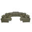 Canapé modulaire inclinable en cuir Broubusbig-1068667725