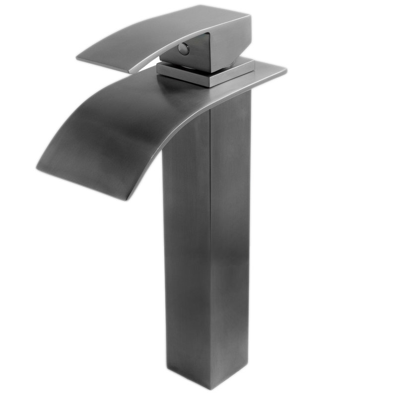 Single-handle Bathroom Faucet, Gun Metal