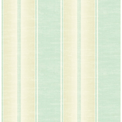 Papier peint rayé non collé Seabrook Designs Mist Juliana