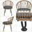 Verdiva Outdoor Leisure Conversation Set With 2 Rattan Chairs And Glass Table-115694831-115694835