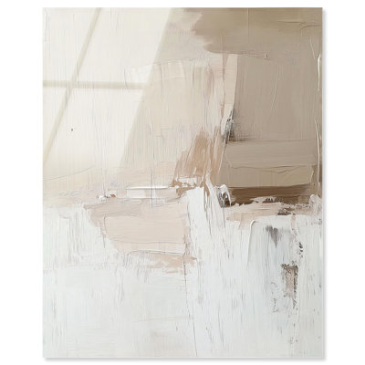 Toile de Neutralité, art mural en verre acrylique sans cadre ultrabrillant par Art Remedy, prêt à accrocher, 36 x 45