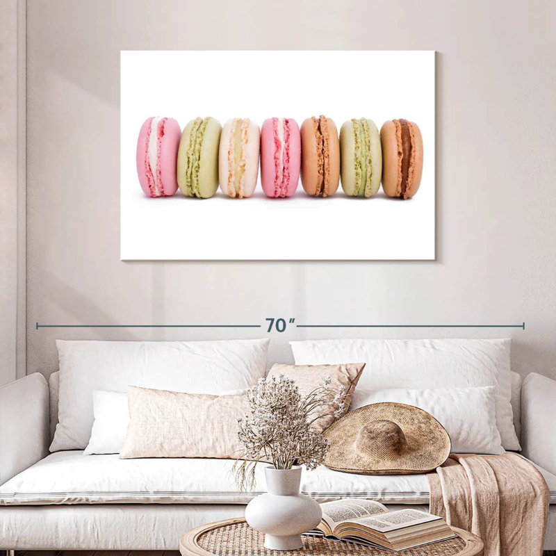 Macarons assortis Yarlin, H 30 po x l 45 po