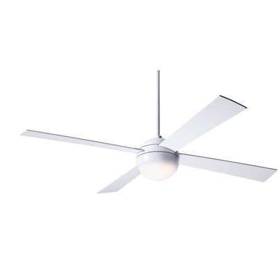 Ball LED Downrod Ceiling Fan