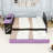Full Daybed with Built-in Desk and USB Port and Twin Size Trundle-1839793039