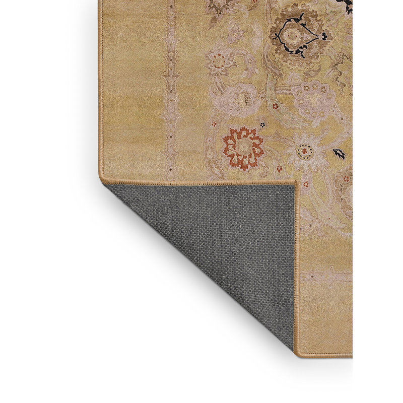 Tapis oriental brun / rose, Rectangle 2 pi x 4 pi