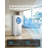 Windowless Portable Fan, 26.1" Small Evaporative Air Cooler for Room No Window, 3-Speed Settings, 4 Modes, 7H Timer, Remote Control, 4 Ice Packs, Quiet AC Unit for Bedroom, Black-136273801