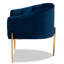 Velvet Barrel Chair-608937300