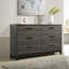 Commode double 6 tiroirs Mandy