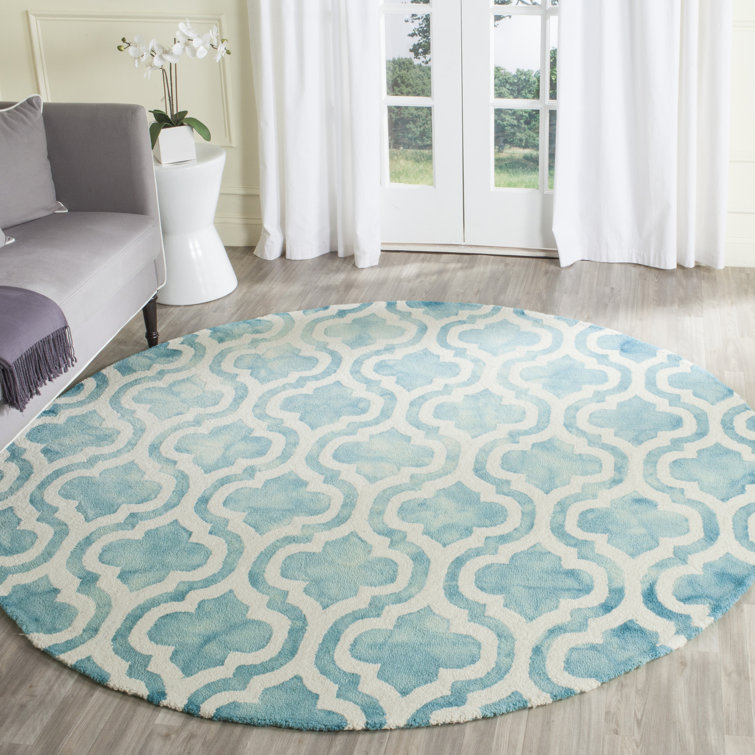 Adelei Hand Tufted Wool Geometric Rug