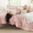 Bedsure Pinch Pleat Comforter Set Boho Bed-in-A-Bag Bedding Set with  Pillowcases for All Season-105529481-105529480