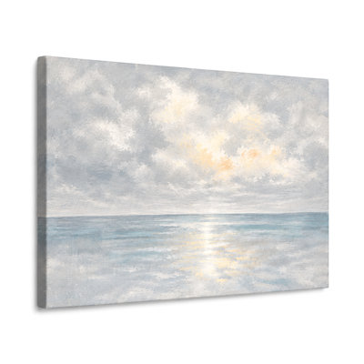Blue Passage Wrapped Canvas Wall Art