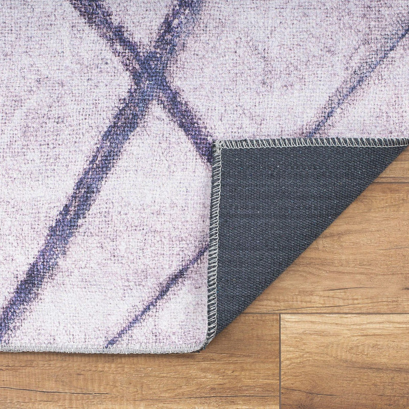Tapis 100% polyester de qualité supérieure, 6,9 x 10,2 pi | 1850 g / m², hauteur de poils de 0,2 po | Polyester recyclé dessous | Lavable à la machine à 30 ° C | Conception douce, durable et écologique pour les espaces de vie modernes