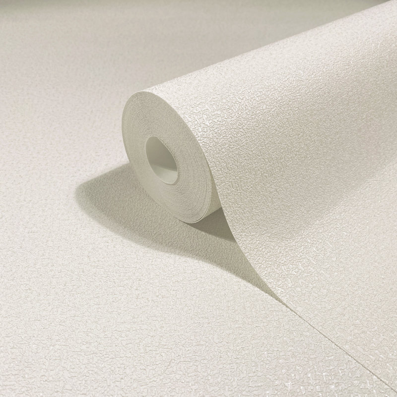 Galerie Fashion Icon Plain Texture Wallpaper, White
