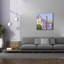  «Bucolique Structure 4» par Carol Young, art mural sur toile, 37 po x 37 po
