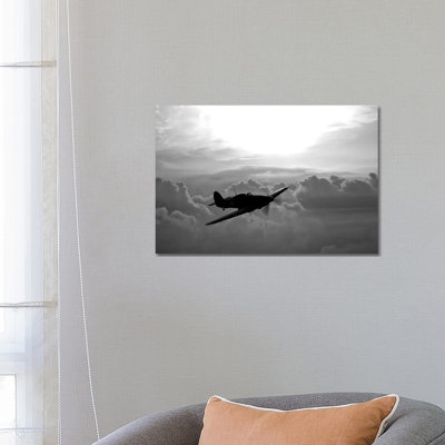 A Hawker Hurricane Aircraft In Flight II by Scott Germain - Wrapped Canvas Print