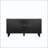 Buffet Sideboard with Sunburst Doors and Solid Wood Legs
