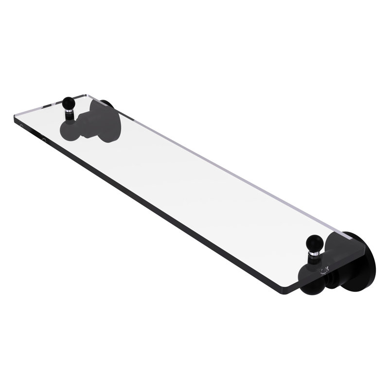 Lera Bracket Shelf, 22" W x 3" H, Matte Black