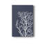 «Corals White On Indigo Blue C», impression sur toile tendue-1983349714