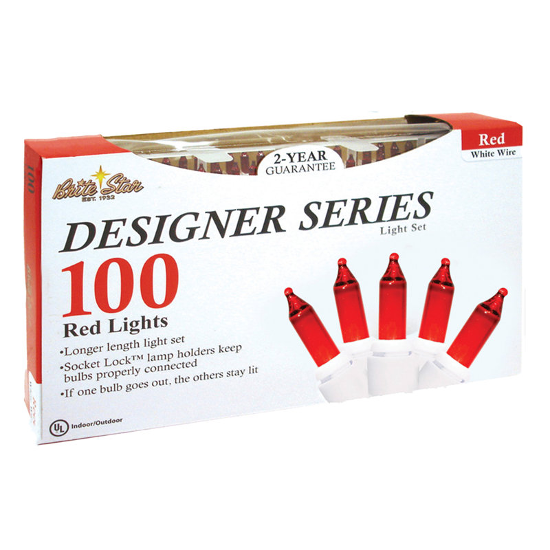Mini lumière 100 Series Designer Series, Rouge
