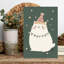 Festive Cat With Lights Contemporary Cat Winter Wall Art Print 1 Piece Wrapped Canvas Wall Art-1936513604