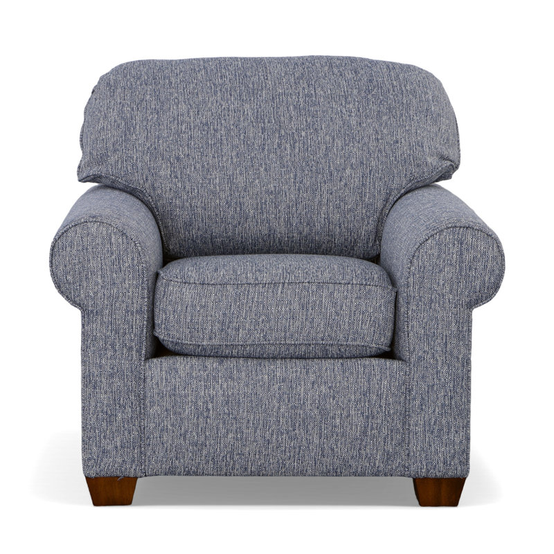 Fauteuil Tobias, Bleu indigo