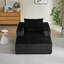 Méridienne en velours côtelé 62,5 pouces, aucun assemblage requis, fauteuil-lit moderne moelleux pour la chambre à coucher du salon intérieur-2107265695