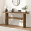 Console en bois massif 63 "