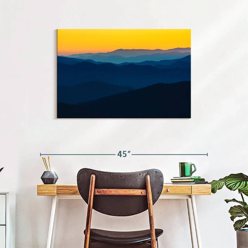 Abstract Sunrise, 24" H x 36" W