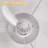 Firebaugh 19.7'' Modern Indoor Living Acrylic LED Ceiling Fan with Remote Control-1667716232