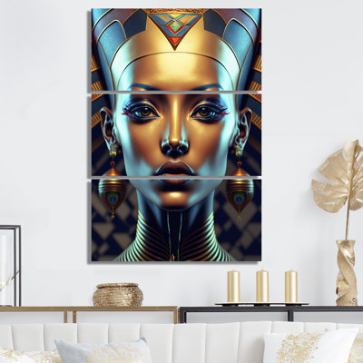 Néfertiti, belle déesse égyptienne IV, 3 pièces