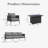 4 Piece Outdoor Furniture Set with Fire Pit Table, Modern Rope Woven Patio Conversation Sofa Set with Olefin Braid and Deep Seating-1287464201