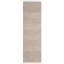Tapis ivoire / gris acier en coton tissé à plat à la main Bester-27912361