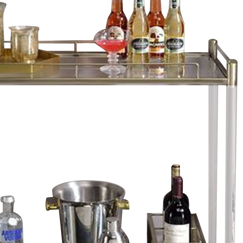 Christel Metal Bar Cart