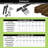 Arrow Design Colour Solid Pine Wood Unassembled Door with Black Rustic Installation Hardware Kit-71801426-71801420