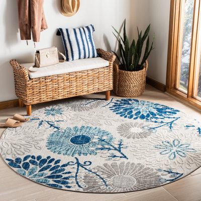 Kellems Performance Floral Indoor/Outdoor Area Rug