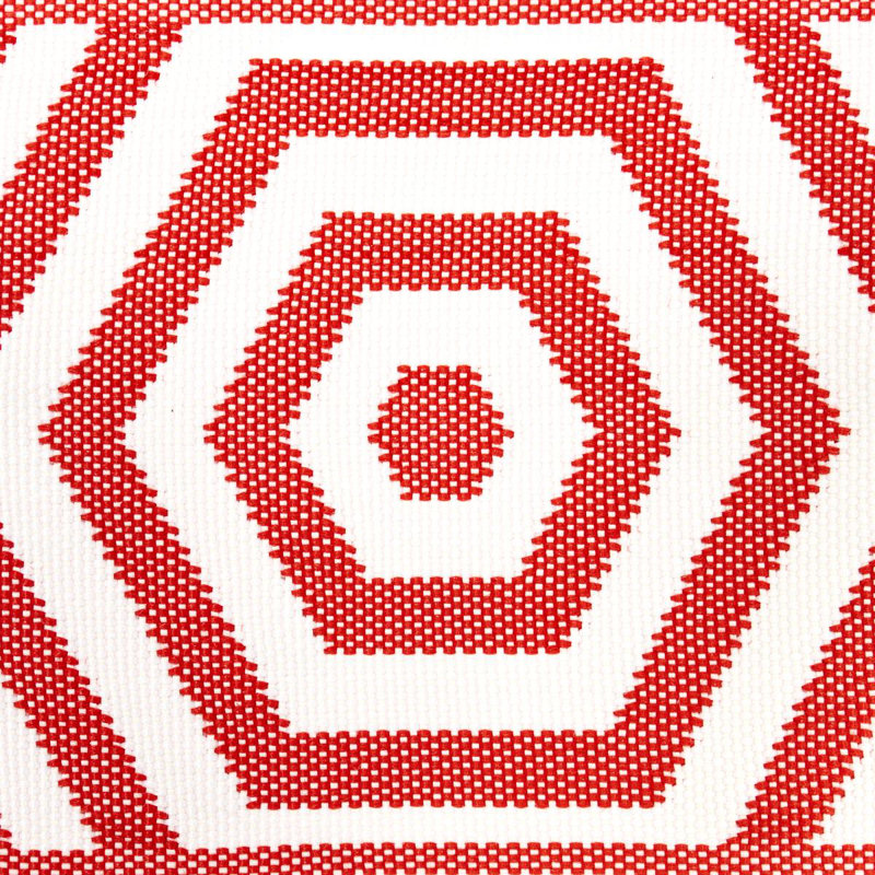 Ruban intérieur / extérieur Schumacher x Mary McDonald Bees Knees, Rouge