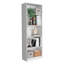 Ensemble de bibliothèque 3 pièces, 67 po de large avec 14 tablettes, ensemble de salon-1120885388