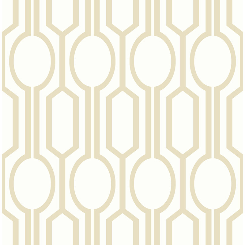 Rouleau de papier peint L 33 pi x l 20,5 po Kiajah, Beige