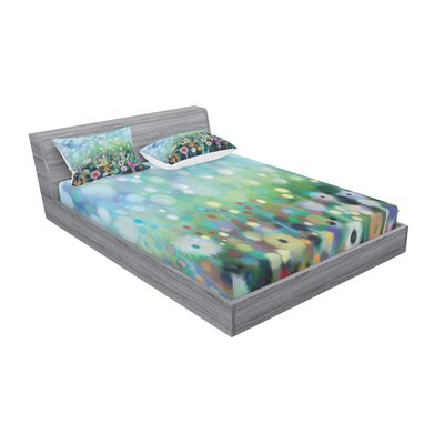 Dandelion Seeds in Air Splashes Pollination Time Mother Earth Growing Giving Life Floral Sheet Set -  East Urban Home, 73F97E7E32484865844E2FE076E80A61