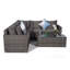 Yancey 5 Seater Rattan Corner Sofa Set-40476579